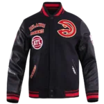 NBA Atlanta Hawks Retro Classic Wool Varsity Jacket
