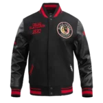 NHL Chicago Blackhawks Retro Classic Wool Varsity Jacket