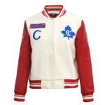 NHL Montreal Canadiens Retro Classic Women's Rib Wool Varsity Jacket