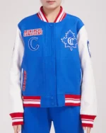 NHL Montreal Canadiens Women's Rib Wool Varsity Jacket