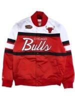 NBA Chicago Bulls Varsity Bomber Jacket NBA Chicago Bulls Varsity Bomber Jacket