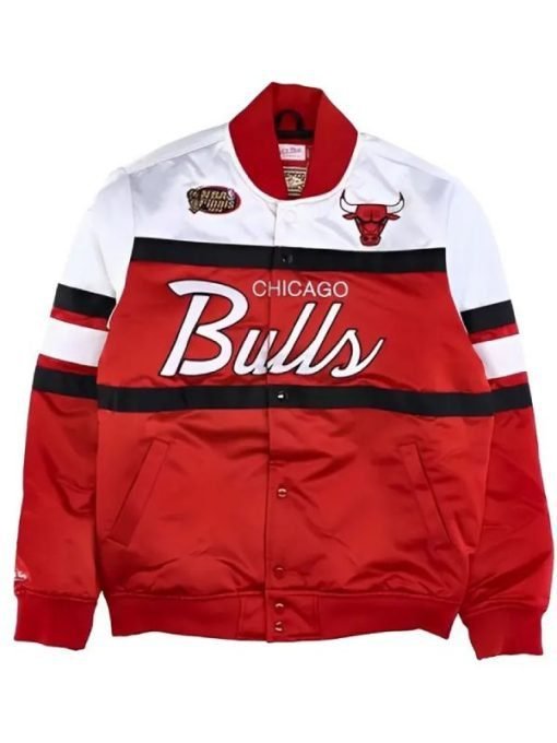NBA Chicago Bulls Varsity Bomber Jacket NBA Chicago Bulls Varsity Bomber Jacket