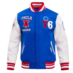 Nba Philadelphia 76ers Retro Classic Wool Varsity Jacket