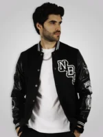 NBA Wool And Leather Varsity Jacket