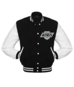 NHL Los Angeles Kings Bomber Wool/Leather Jacket