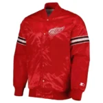 Nicklas Lidstrom Detroit Red Wings Satin Jacket