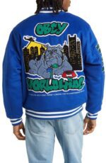 Obey Worldwide Roll Call Varsity Jacket