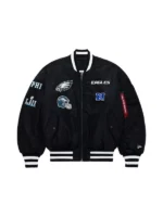 Philadelphia Eagles X Alpha X New Era MA-1 Bomber Jacket