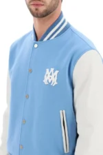 Powder Blue Varsity Jacket