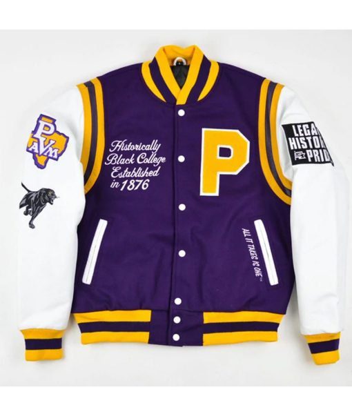 Prairie-View-Am-University-Motto-2.0-Purple-And-White-Jacket.jpg Prairie View A&m University Motto 2.0 Purple And White Jacket