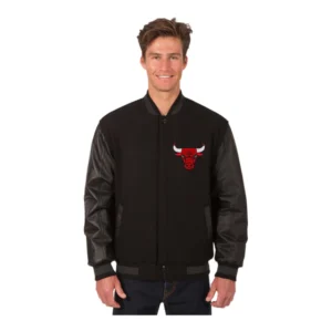 Premium 2 in 1 Legendary Leather Reversible Varsity Jacket
