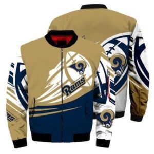 Rams Graphic Ultra-balls Bomber Jacket