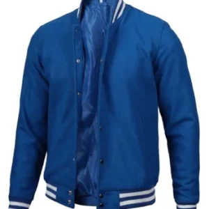 Royal Blue Varsity Jacket