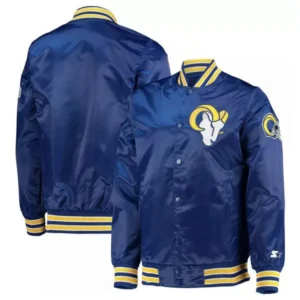 Royal Los Angeles Rams Retro The Diamond Jacket
