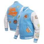 Scooby doo Freeze Max Team Scooby Blue Full zip Varsity Jacket
