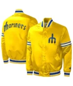 Seattle Mariners Yellow Varsity Jacket