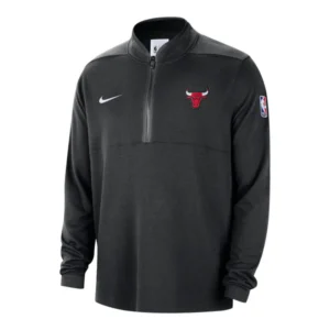 Stylish Primary Black Quarter-Zip 1 Perfect Fit
