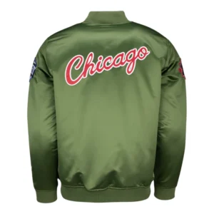 Supreme 1 Ness Satin Green Bomber Jacket – Authority Edition