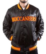 Tampa Bay Buccaneers Black Bomber Jacket