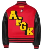 The Barber A Few Good Kids Letterman Red And Black Jacket