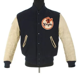 The Natural Roy Hobbs Navy Blue Varsity Jacket