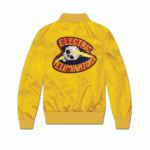 The Warriors Electric Eliminators Yellow Satin Jacket