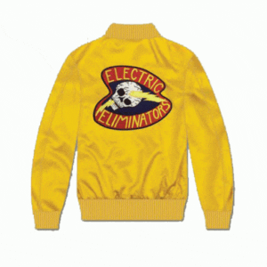The Warriors Electric Eliminators Yellow Satin Jacket