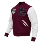 Tigers Morehouse College Maroon Varsity Jacket