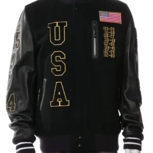 USA Dream Team Destroyed Varsity Jacket