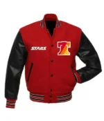 Varsity Philadelphia Stars Black And Red Jacket