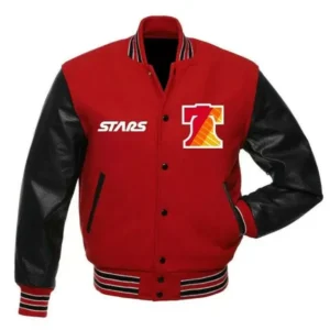Varsity Philadelphia Stars Black And Red Jacket