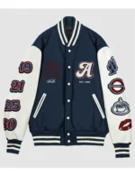 Weekend With Adele Wool Lettermen Jacket