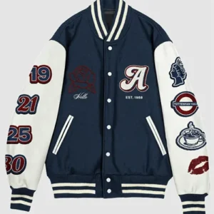 Weekend With Adele Wool Lettermen Jacket