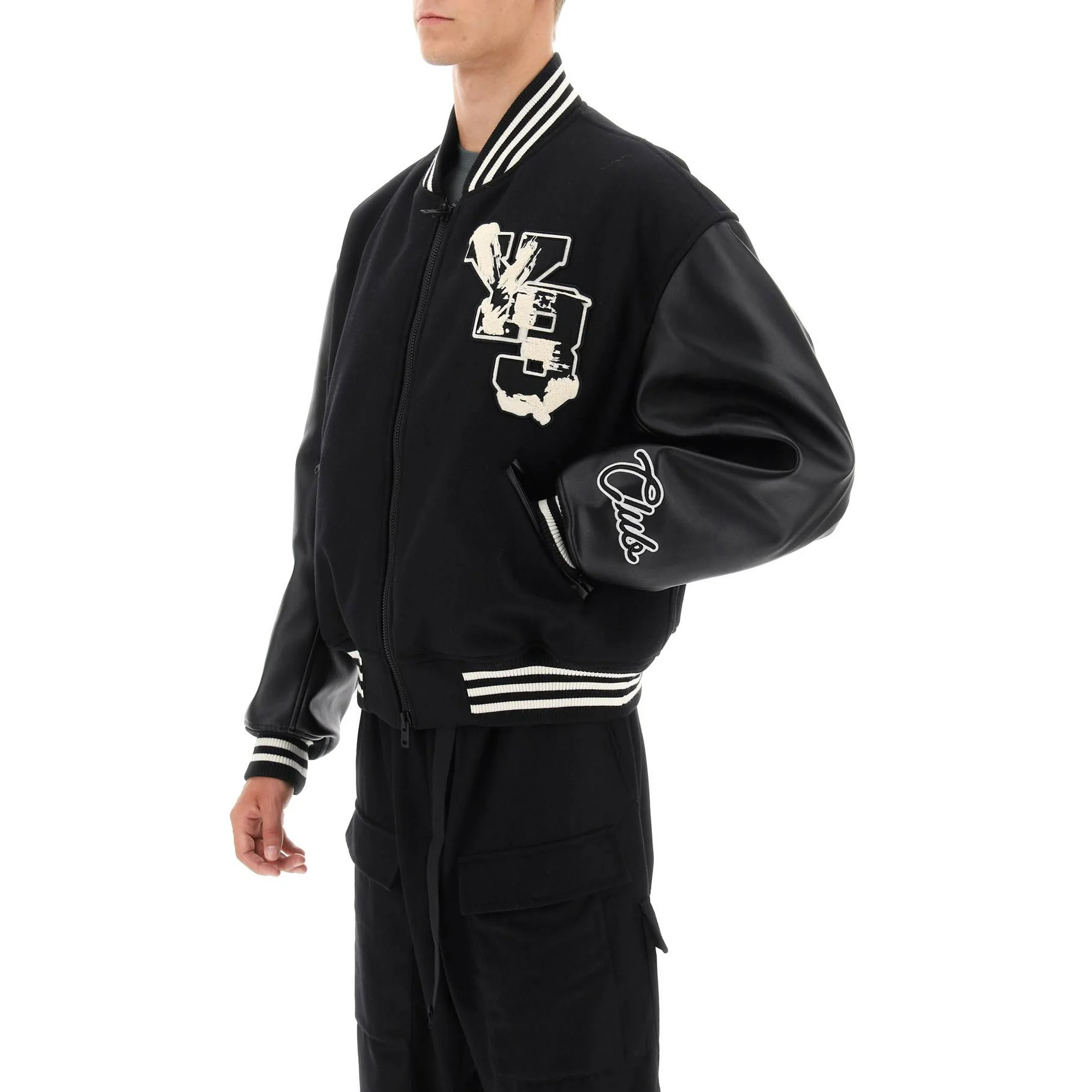 Women-Y-3-Black-Wool-And-Leather-Varsity-Jacket.webp