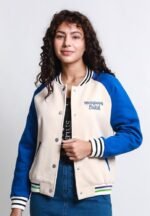 Womens Bench X Mobo Masaganang Bukid Varsity Jacket Womens Bench X Mobo Masaganang Bukid Varsity Jacket