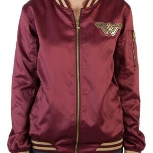 Wonder Woman Varsity Style Jacket