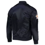 Wordmark Houston Astros Bomber Satin Jacket