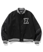 Xlarge-Black-And-Wool-Varsity-Jacket.webp Xlarge Black Wool Varsity Jacket