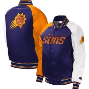 Youth Raglan Phoenix Suns Purple Jacket