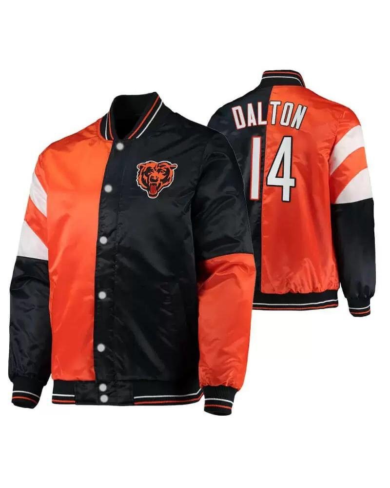 andy-dalton-14-chicago-bears-nfl-satin-jacket.jpg Andy Dalton 14 Chicago Bears NFL Satin Jacket