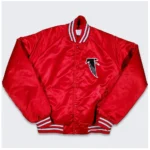 atlanta-falcons-80s-jacket.webp 80s Atlanta Falcons Red Bomber Satin Jacket