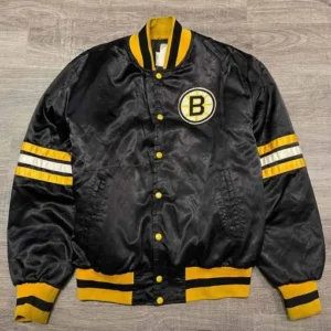 80s Boston Bruins Bomber Jacket
