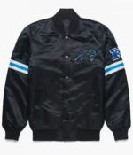 Carolina Panthers Black Satin Jacket Carolina Panthers Black Satin Jacket