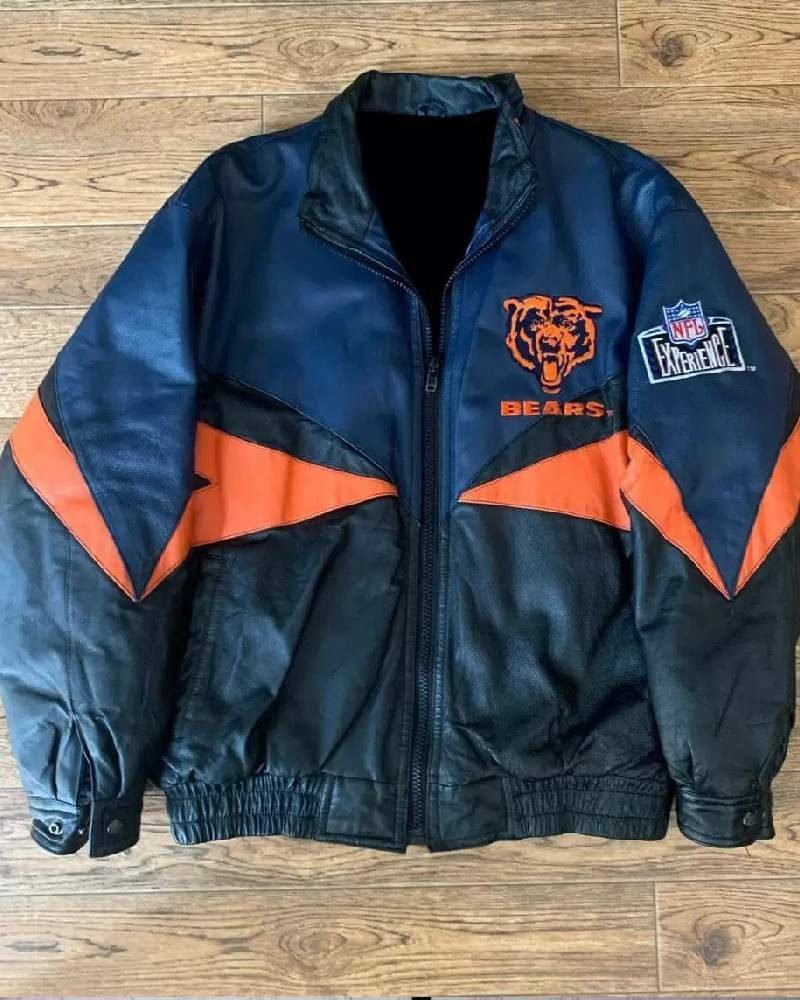 chicago-bears-nfl-experience-pro-player-leather-jacket.jpg Chicago Bears NFL Experience Pro Player Leather Jacket