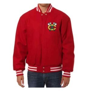 Classic Chicago Blackhawks Red NHL Wool Jacket. Shop now 50% OFF Free Shipping 2025.