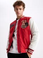 Red Varsity Jackets For Men