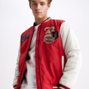 Red Varsity Jackets For Men