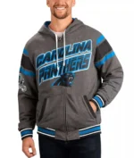 Gray Carolina Panthers Extreme Hoodie Gray Carolina Panthers Extreme Hoodie