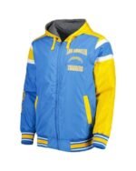 Chargers Extreme Full Back Hoodie Jacket Chargers Extreme Full Back Hoodie Jacket
