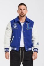 Blue And White Varsity Jackets